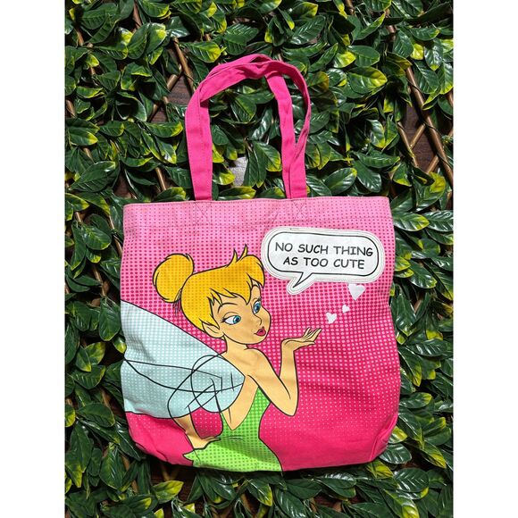 Tinkerbell Pink Tote Bag - Picture 1 of 5